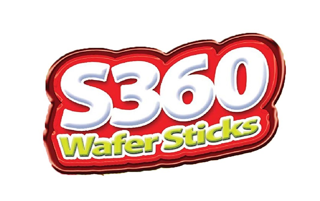 S360 Wafer Sticks Pandan Coconut Flavoured Cream    Container  400 grams